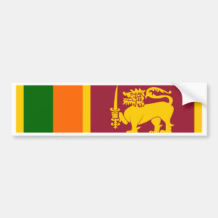 Autocollant De Voiture Drapeau du Sri Lanka