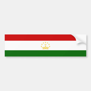 Autocollant De Voiture Drapeau du Tadjikistan