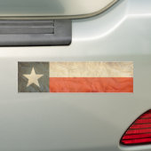 Autocollant De Voiture Drapeau du Texas âgé (En voiture)