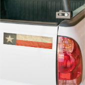 Autocollant De Voiture Drapeau du Texas âgé (Sur camion)