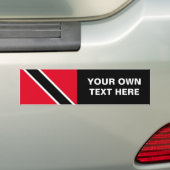 Autocollant De Voiture Drapeau du Trinidad-et-Tobago (En voiture)