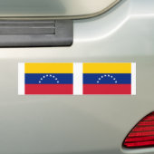 Autocollant De Voiture Drapeau du Venezuela (En voiture)