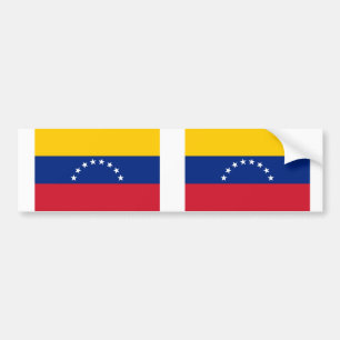 Autocollant De Voiture Drapeau du Venezuela
