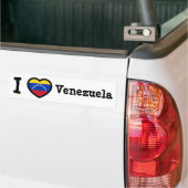 Autocollant De Voiture Drapeau du Venezuela (Sur camion)
