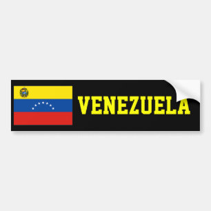 Autocollant De Voiture Drapeau du Venezuela