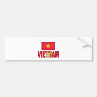 Autocollant De Voiture Drapeau du Vietnam