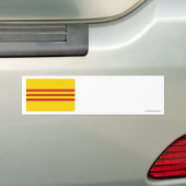 Autocollant De Voiture Drapeau du Vietnam du Sud (En voiture)