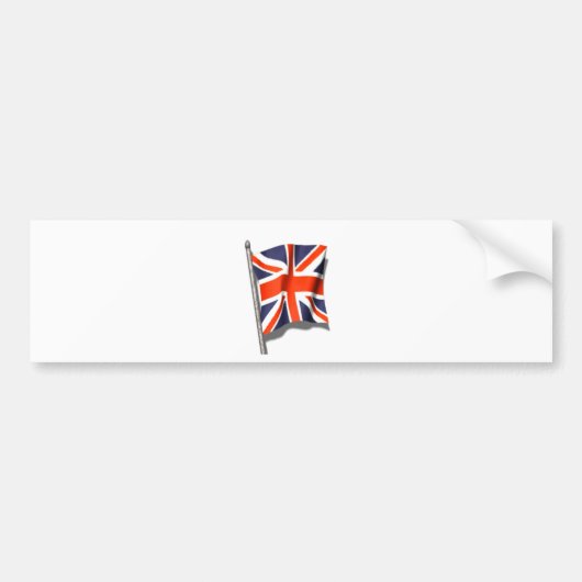 Autocollant De Voiture Drapeau d'Union Jack (Devant)