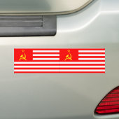 Autocollant De Voiture Drapeau d'USSA (2) (En voiture)