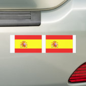 Autocollant De Voiture Drapeau espagnol (En voiture)
