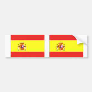 Autocollant De Voiture Drapeau espagnol