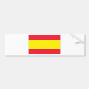 Autocollant De Voiture Drapeau espagnol