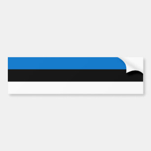 Autocollant De Voiture Drapeau estonien