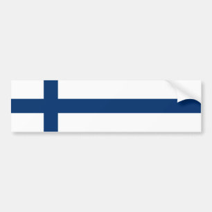 Autocollant De Voiture Drapeau Finlande