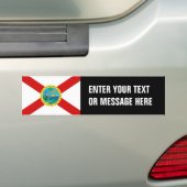 Autocollant De Voiture Drapeau FLORIDA - (En voiture)
