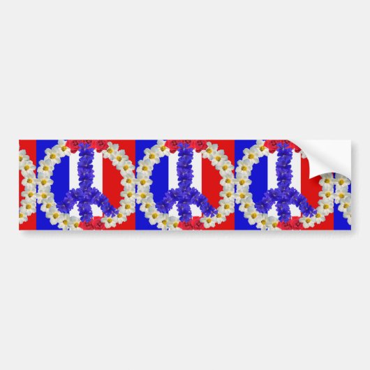 Autocollant De Voiture drapeau français (Devant)