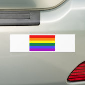 Autocollant De Voiture Drapeau gai (En voiture)