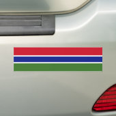 Autocollant De Voiture Drapeau Gambie (En voiture)