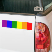 Autocollant De Voiture Drapeau gay pride / Drapeau arc-en-ciel (Sur camion)