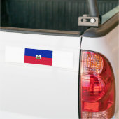 Autocollant De Voiture Drapeau Haïti HT (Sur camion)
