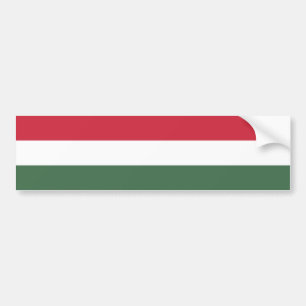Autocollant De Voiture Drapeau hongrois
