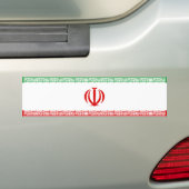 Autocollant De Voiture Drapeau Iran (En voiture)