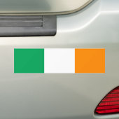 Autocollant De Voiture drapeau irlandais (En voiture)