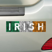 Autocollant De Voiture drapeau irlandais (En voiture)