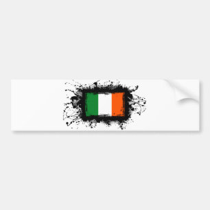 Autocollant De Voiture Drapeau irlandais