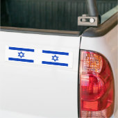 Autocollant De Voiture Drapeau Israël (Sur camion)