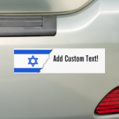 Autocollant De Voiture Drapeau israélien (En voiture)
