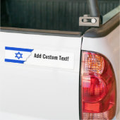 Autocollant De Voiture Drapeau israélien (Sur camion)