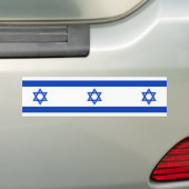 Autocollant De Voiture Drapeau israélien (Israël) (En voiture)