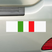 Autocollant De Voiture Drapeau italien (On Car)