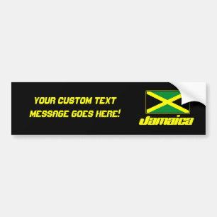 Autocollant De Voiture Drapeau jamaïcain