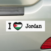 Autocollant De Voiture Drapeau Jordanie (En voiture)