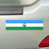 Autocollant De Voiture Drapeau Kabardino Balkaria (En voiture)
