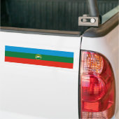 Autocollant De Voiture Drapeau Karachay Cherkessia (Sur camion)