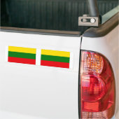 Autocollant De Voiture Drapeau Lituanie (Sur camion)