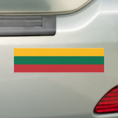 Autocollant De Voiture Drapeau lituanien (En voiture)