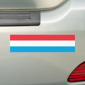 Autocollant De Voiture Drapeau Luxembourg (En voiture)
