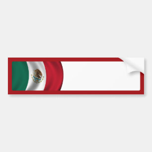 Autocollant De Voiture Drapeau mexicain