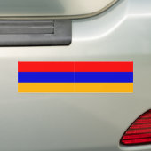 Autocollant De Voiture Drapeau national de DEUX Arménie (En voiture)