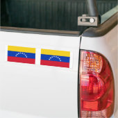 Autocollant De Voiture Drapeau national de DEUX Venezuela (Sur camion)