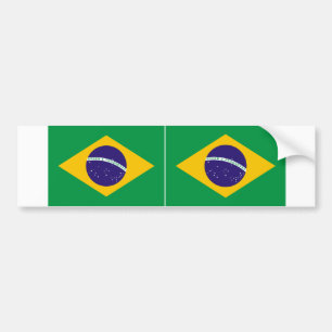 Autocollant De Voiture Drapeau national du Brésil