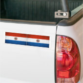 Autocollant De Voiture Drapeau national du Paraguay (Sur camion)