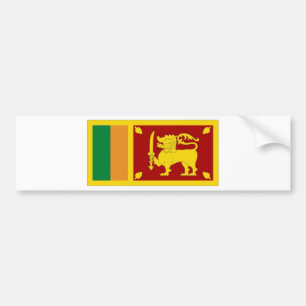 Autocollant De Voiture Drapeau national du Sri Lanka