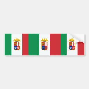 Autocollant De Voiture Drapeau naval de l'Italie, Italie
