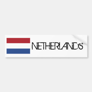 Autocollant De Voiture Drapeau néerlandais