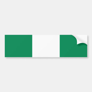 Autocollant De Voiture Drapeau nigérian